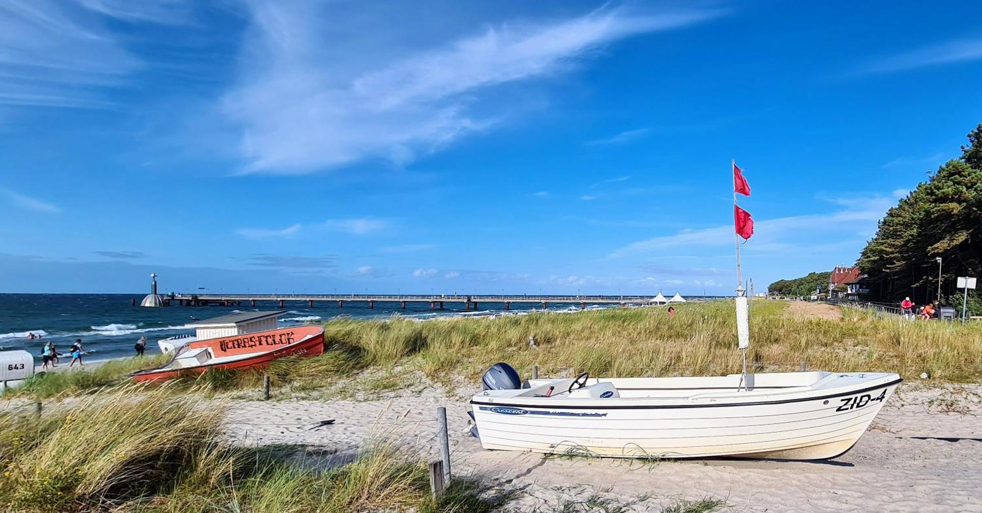 Ferienwohnung Haus Nadine Ostseeheilbad Ostseeheilbad Zingst Exterior foto